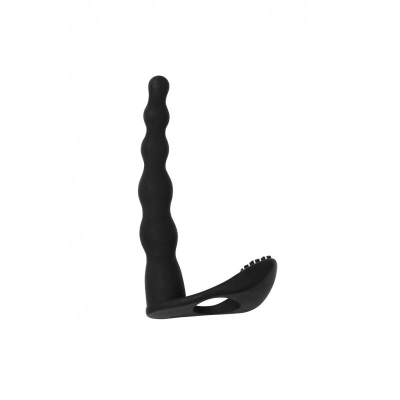 Farnell Double Penetration with Clitoral Vibrator - Black
