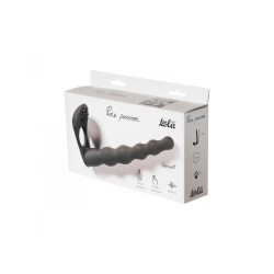 Farnell Doble Penetración con Vibrador Clitorial - Negro