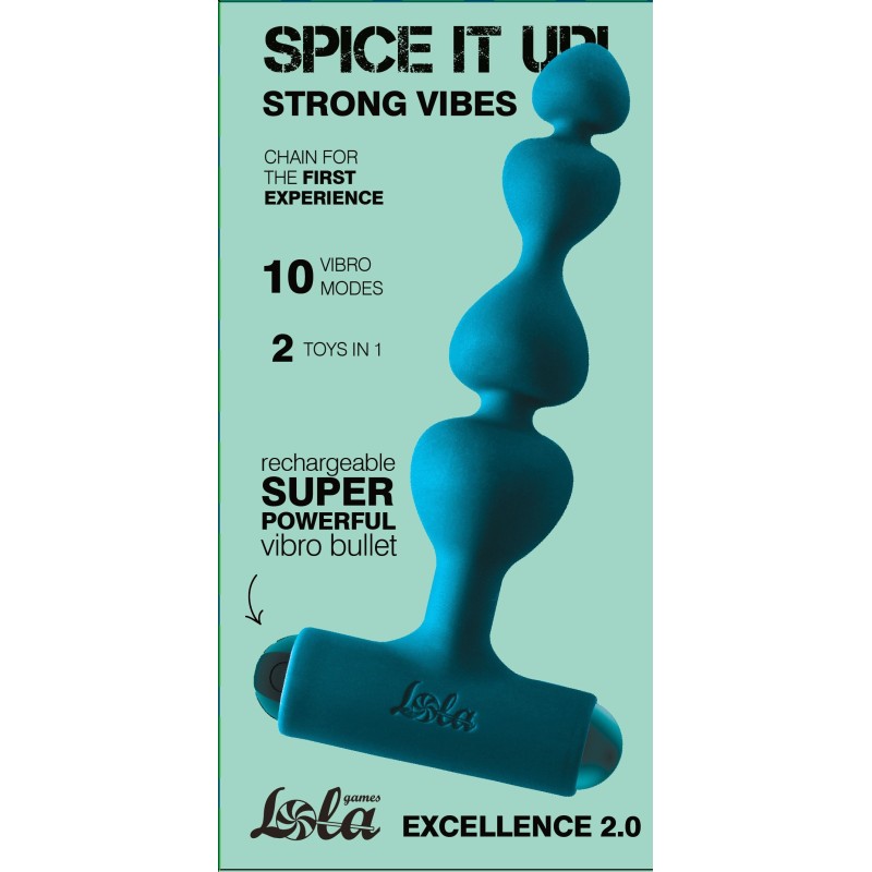 Vibromasseur anal rechargeable Excellence 2.0 - Silicone