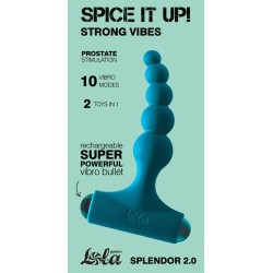 Splendor 2.0 Vibromasseur anal rechargeable - Silicone