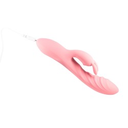 Thai Sunset - Vibromasseur Double Rechargeable 12 modes - Silicone Liquide