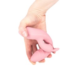 Thai Sunset - Vibrador Doble Recargable 12 modos - Silicona Liquida