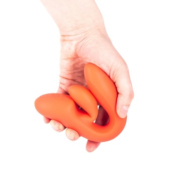 Bali Sunset - Vibrador Duplo Recarregável 12 modos - Silicone Líquido 2
