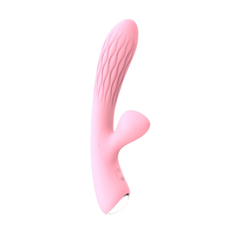 CHELSEA - Vibromasseur Double Flexible - Rose Rechargeable 36 modes