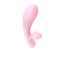 CHELSEA - Doppelter flexibler Vibrator - Wiederaufladbar Pink 36 Modi