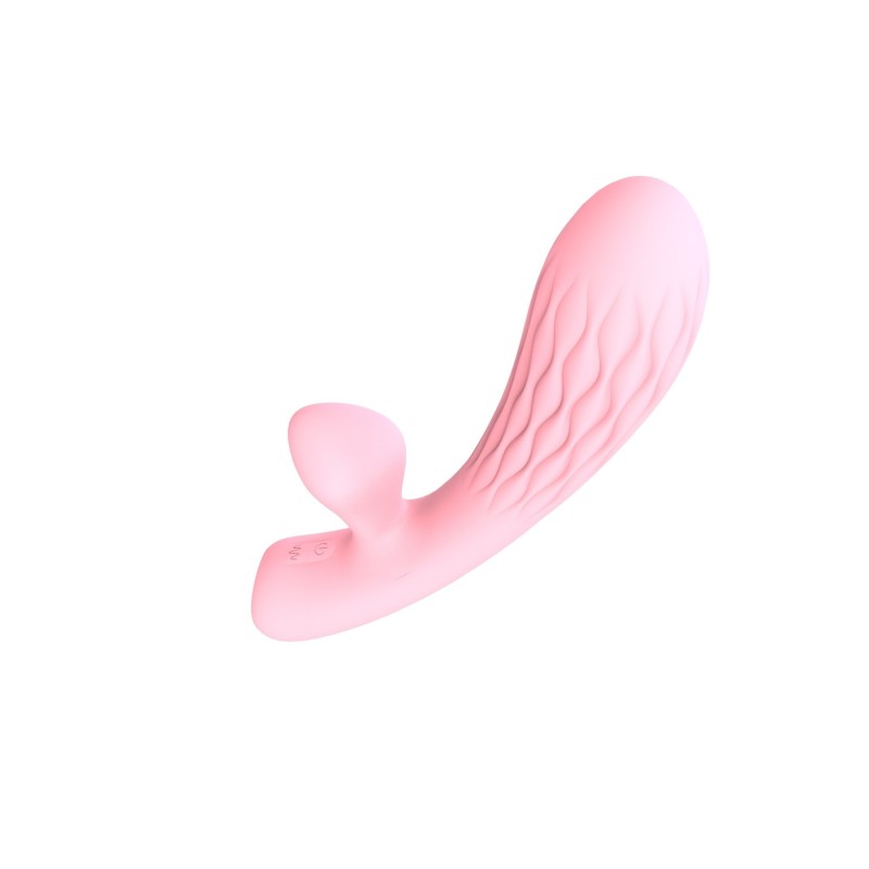 CHELSEA - Doppelter flexibler Vibrator - Wiederaufladbar Pink 36 Modi