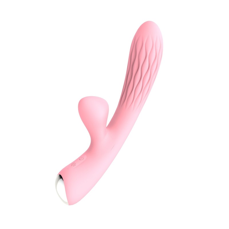 CHELSEA - Vibrador Doble Flexible - Rosa Recargable 36 modos