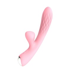 CHELSEA - Vibrador Doble Flexible - Rosa Recargable 36 modos