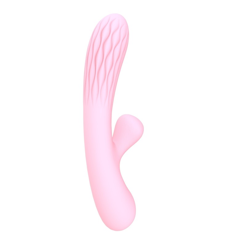 CHELSEA - Doppelter flexibler Vibrator - Wiederaufladbar Pink 36 Modi