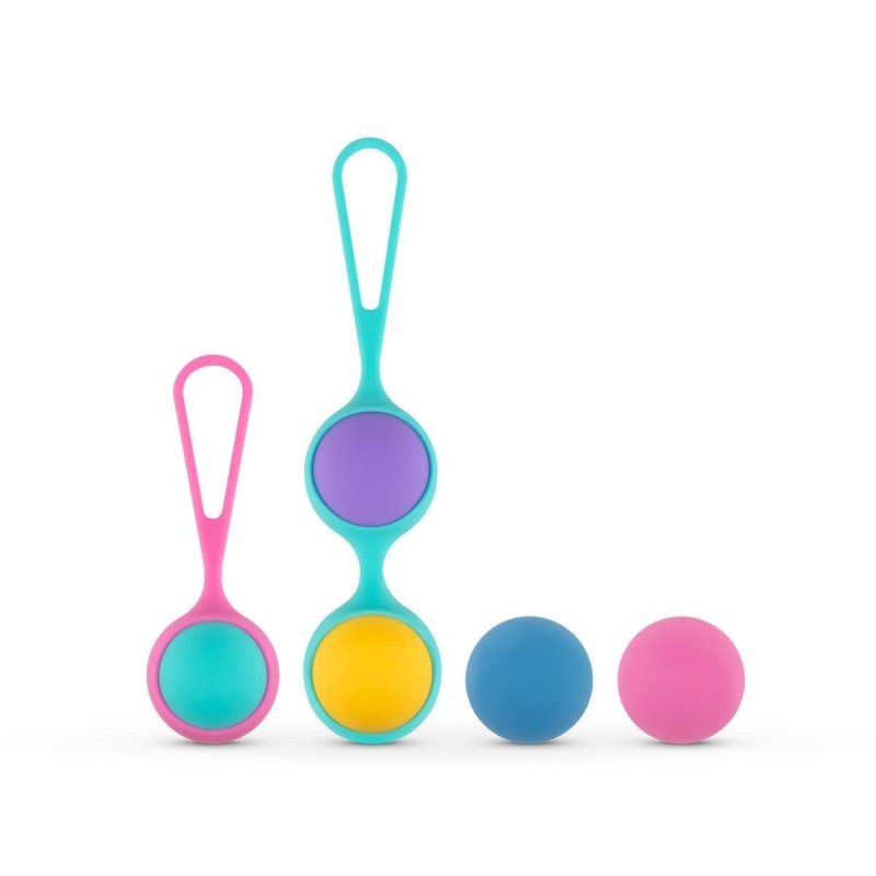 Lot de 5 boules de Kegel