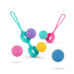 Lot de 5 boules de Kegel