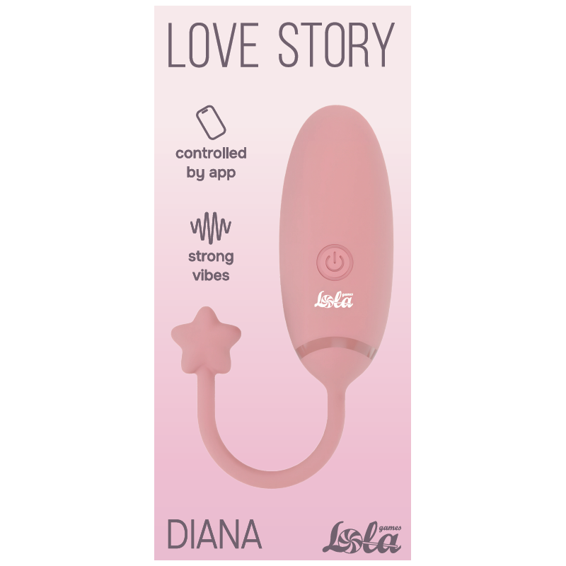Diana Egg Wiederaufladbarer Vibrator mit APP