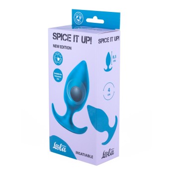 Plug Anal Insatiable Aguamarina Silicona - Bola rotación 2