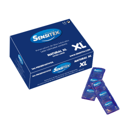 Sensitex Natural Condom XL (57mm) pack 144ud