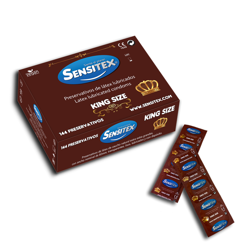 Sensitex King Size (60mm) Preservativo Naturale confezione 144ud