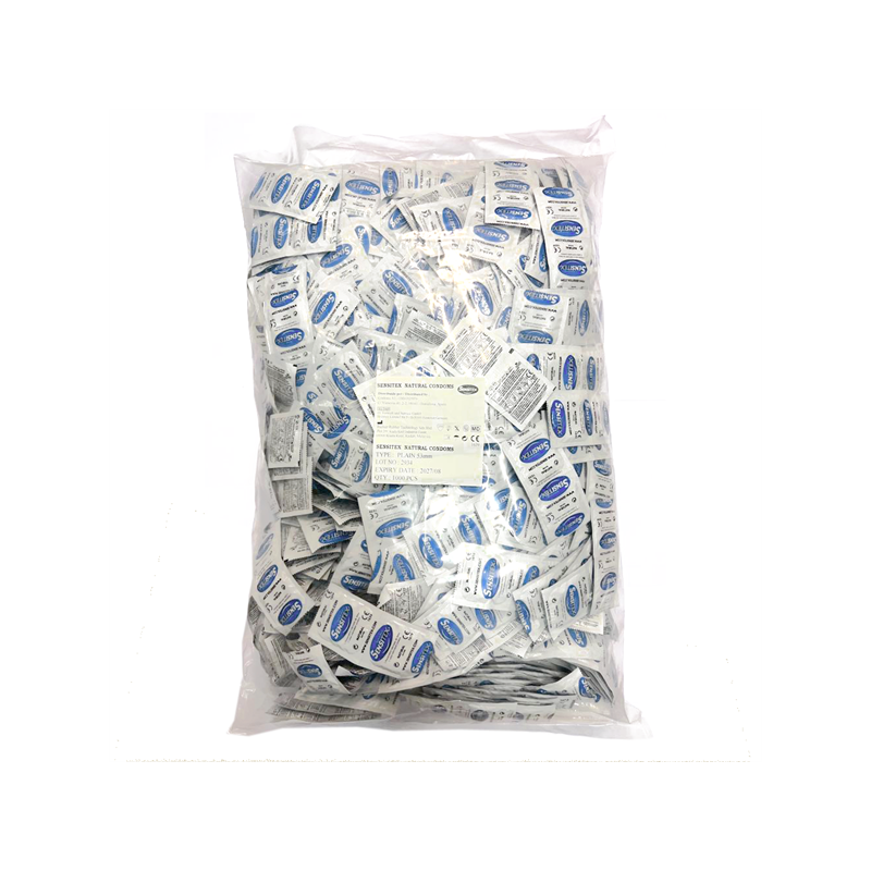 Sensitex Sac 1000pcs Préservatif Naturel