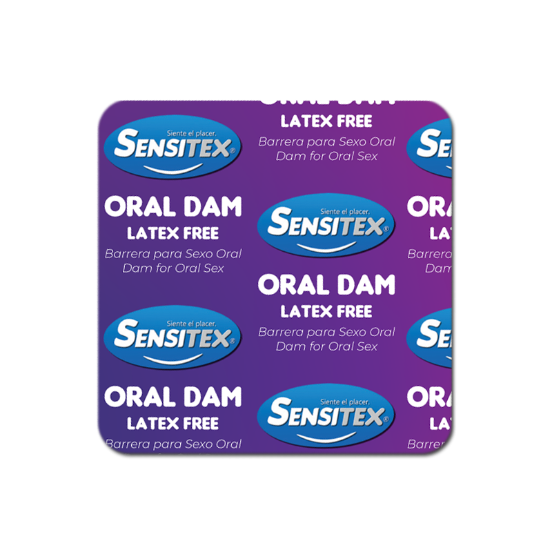 Sensitex Oral Dam - Latexfrei 100 Stück - Orale Barriere