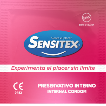 Sensitex Female Condom - Latex Free 100ud 2