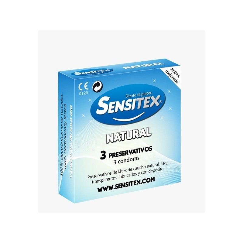Sensitex Natural Condom 3ud