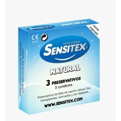 Sensitex Natural Condom 3ud