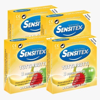 Sensitex Tuttifruti Kondom 3 Stück 2