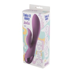 Ida Take it Easy - Vibromasseur double rechargeable 10 modes - flexible
