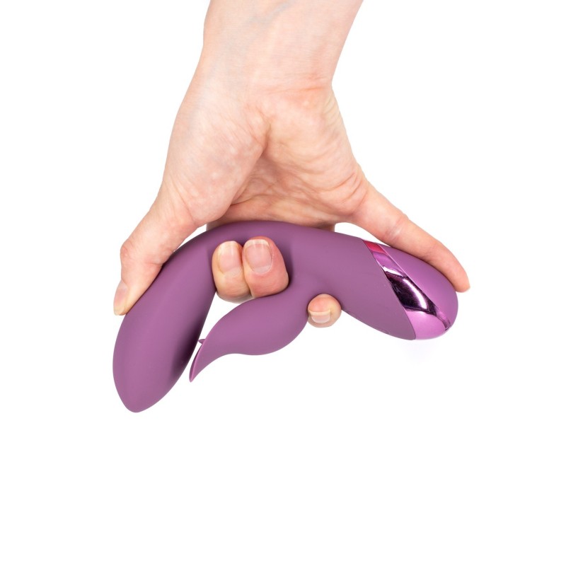 Ida Take it Easy - Double Rechargeable Vibrator 10 modes - flexible