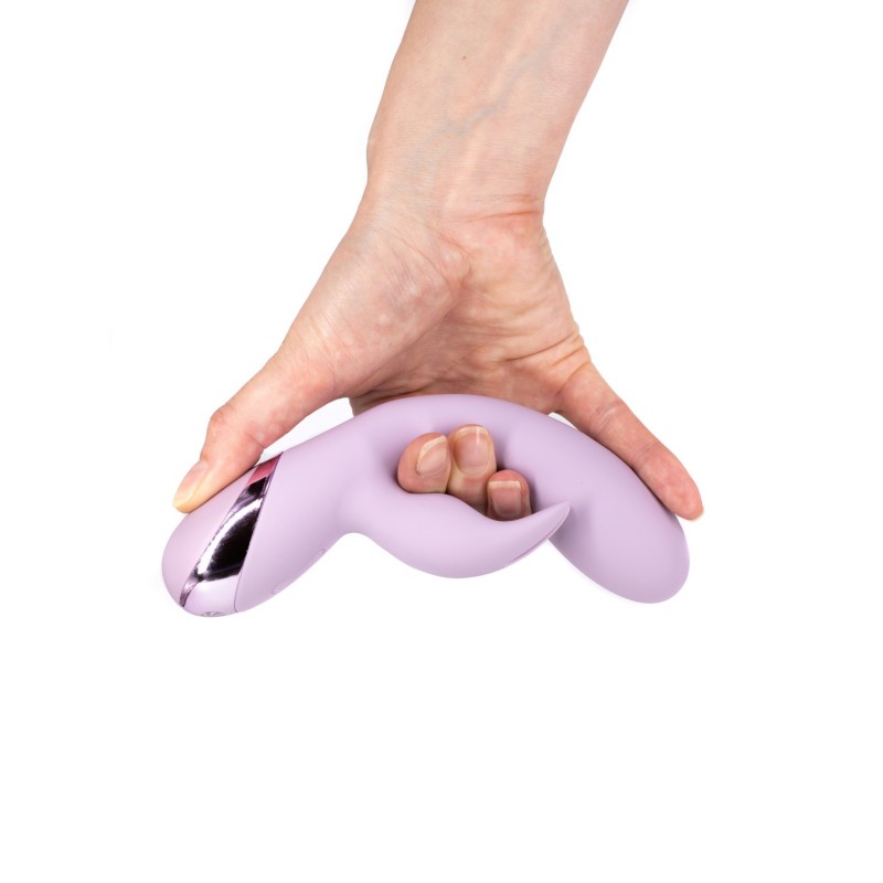 May Take it Easy - Vibrador Doble Recargable 10 modos - flexible