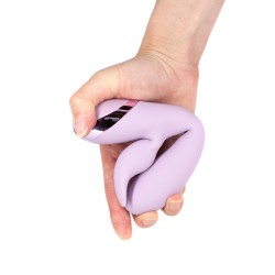 May Take it Easy - Vibrador Doble Recargable 10 modos - flexible