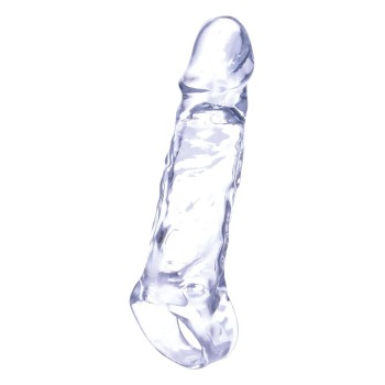 Étui transparent de 13 cm avec support testicule