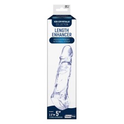 13cm Transparentes Etui mit Hodenstütze