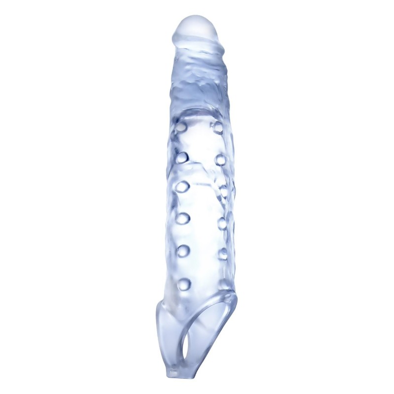 Tampa transparente de 23cm com suporte para testículo
