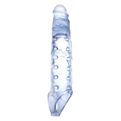 Couvercle transparent de 23 cm avec support testiculaire