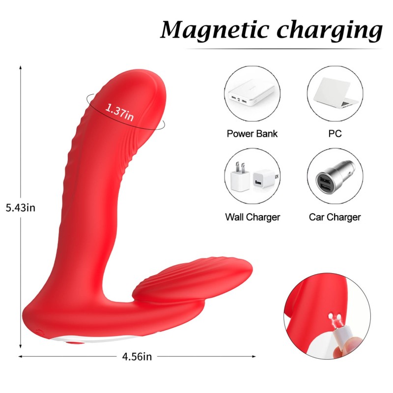 GOOD VIBRATIONS Wiederaufladbares Uhrwerk, Wärme und Vibrator mit APP