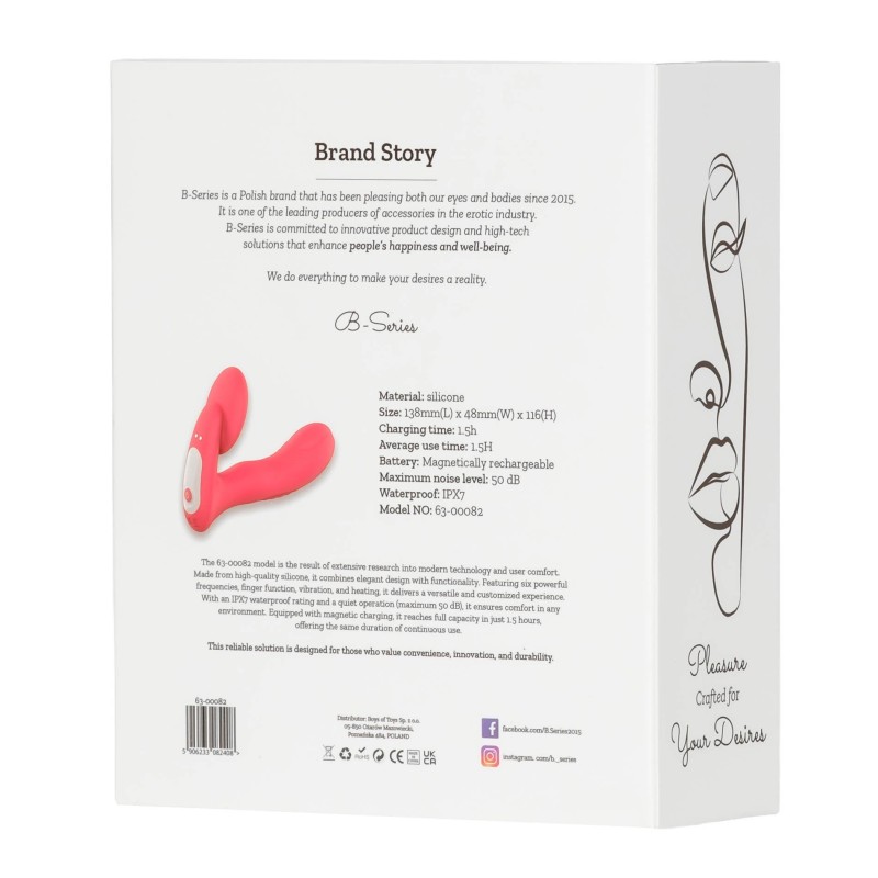 BOAS VIBRAÇÕES Movimento Recarregável, Calor e Vibrador com APP
