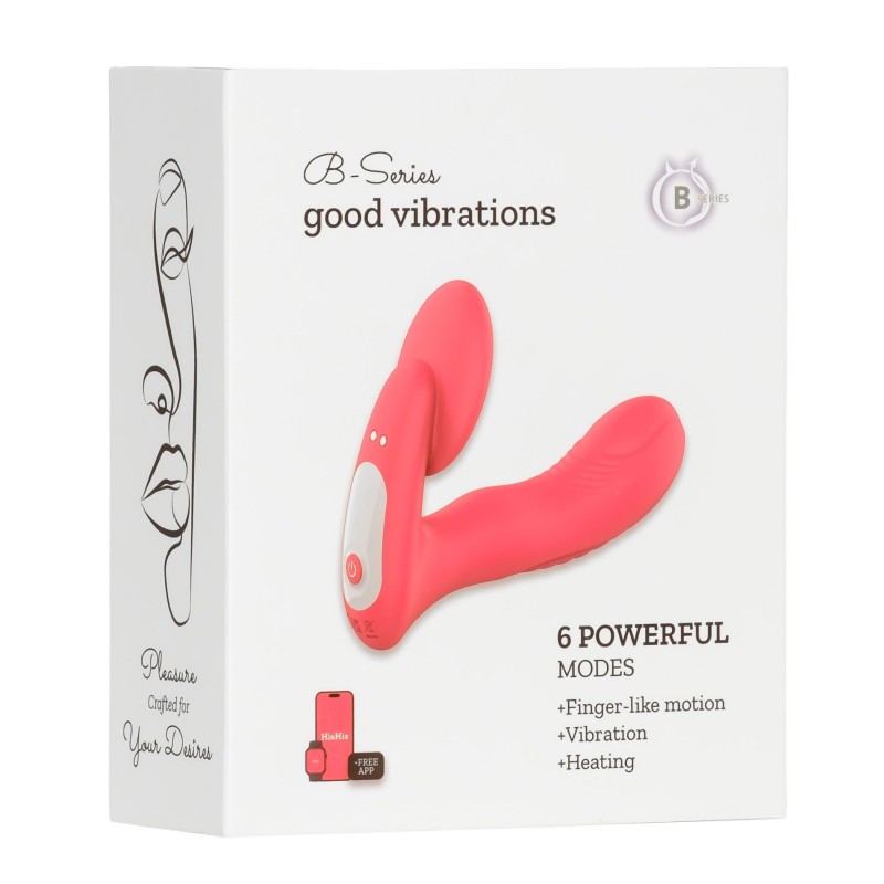 GOOD VIBRATIONS Rechargeable Movement, Heat and Vibrator with APP