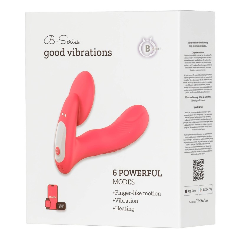 GOOD VIBRATIONS Rechargeable Movement, Heat and Vibrator with APP