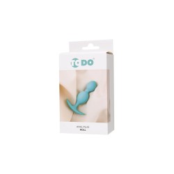 Blau Anal Überrollplug S Silikon 9,2x2,7cm ToDo A-TOYS