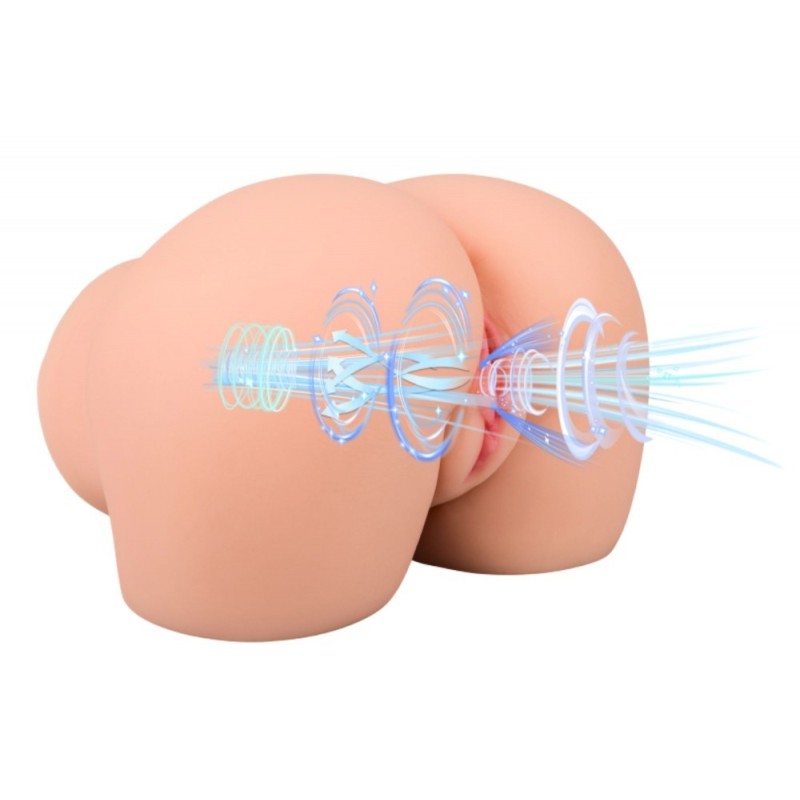Lush cutie vagina - Rechargeable, Suction and Vibration. 12+12 modes