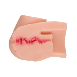 Vagina Cutie Lush - Recargable, Succión y Vibración. 12+12 modos