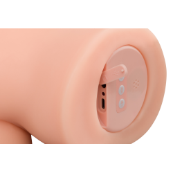Lush Cutie Vagina - Wiederaufladbar, saugend und vibrationsfähig. 12+12 Modi