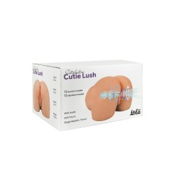 Lush Cutie Vagina - Wiederaufladbar, saugend und vibrationsfähig. 12+12 Modi