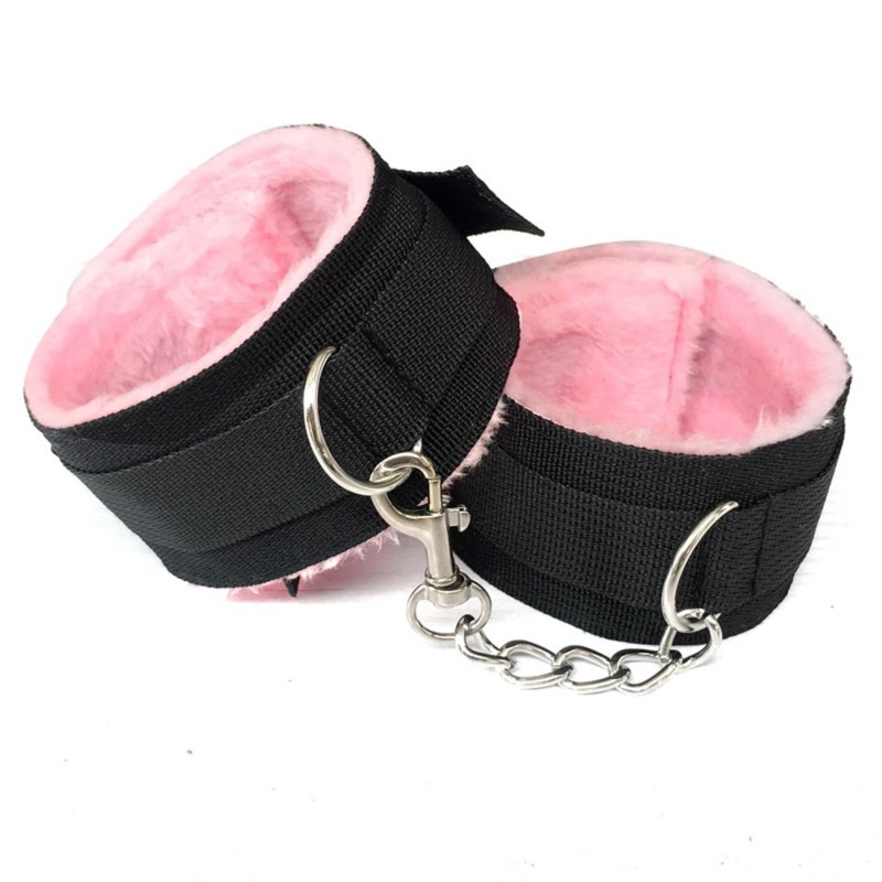 BDSM Set Black - Pink 8 pieces