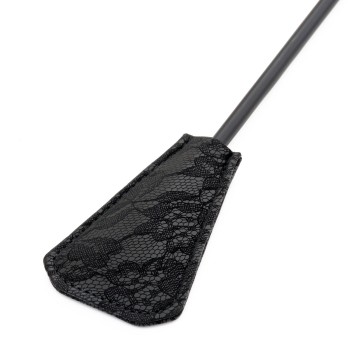 Schwarze Feder Crop und Schaufel von 42cm 2