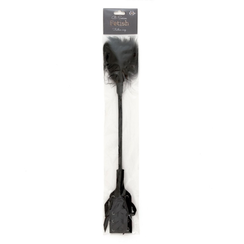 Fusta Tickler y Pala Negra decorada de 41cm