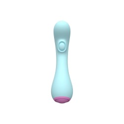 Tiki Azul - Vibrador 10 modos con tapping - Party Toys