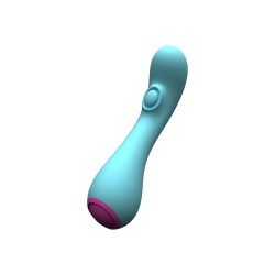 Tiki Azul - Vibrador 10 modos con tapping - Party Toys