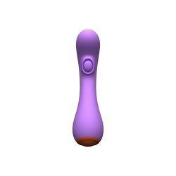 Purple Tiki - 10 modes vibrator with tapping - PARTY TOYS