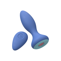 Plugy - Plug Vibrador 10 modos Control remoto recargable - Party Toys