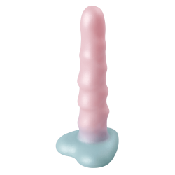 Dildo Flow Unicorn Light Silicona Liquida 17,5 x 3,5cm